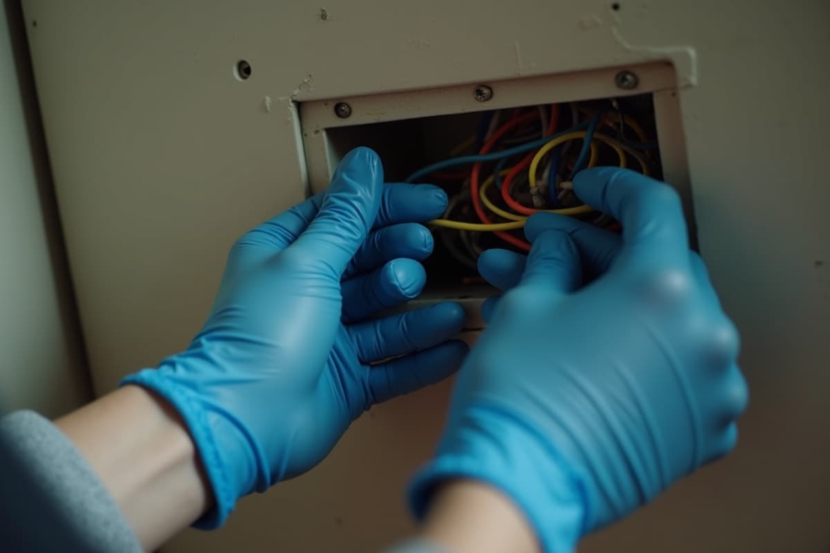 전기수리 시공 현장 3